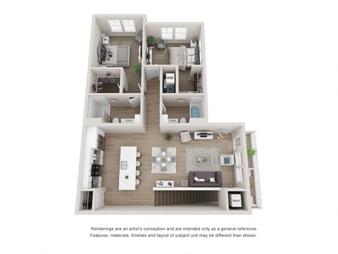 1350 Kari Court Studio-3 Beds Apartment for Rent - Photo Gallery 27